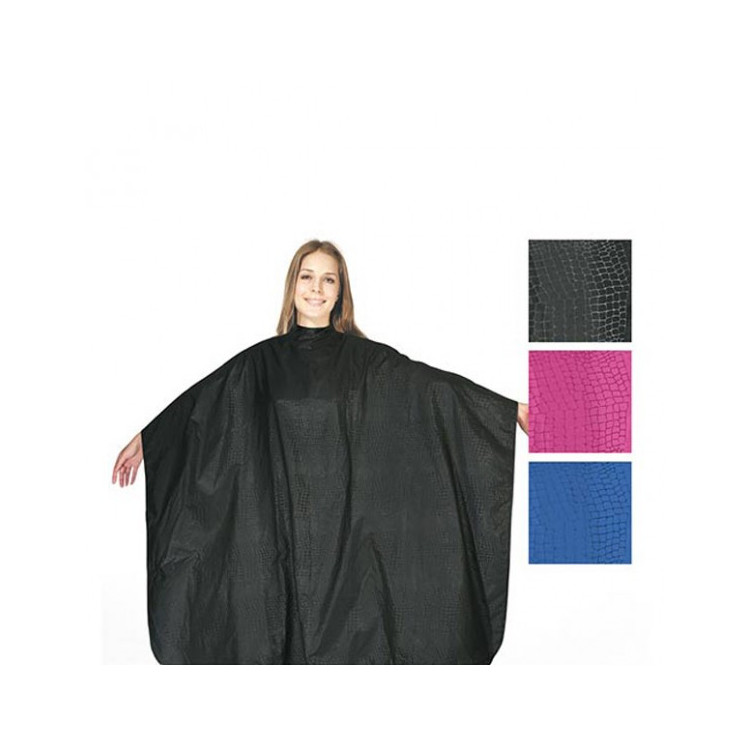 BIFULL CAPA DE CORTE DECORADA NEGRA CON MOTIVO REPTIL