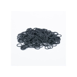 BIFULL GOMAS ELASTICAS NEGRAS 30 mm 40 UDS.