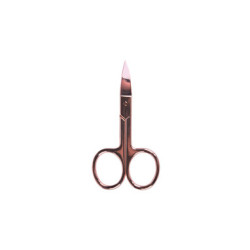 BIFULL PINK BRONZE TIJERA MANICURA CURVADA 9,3CM