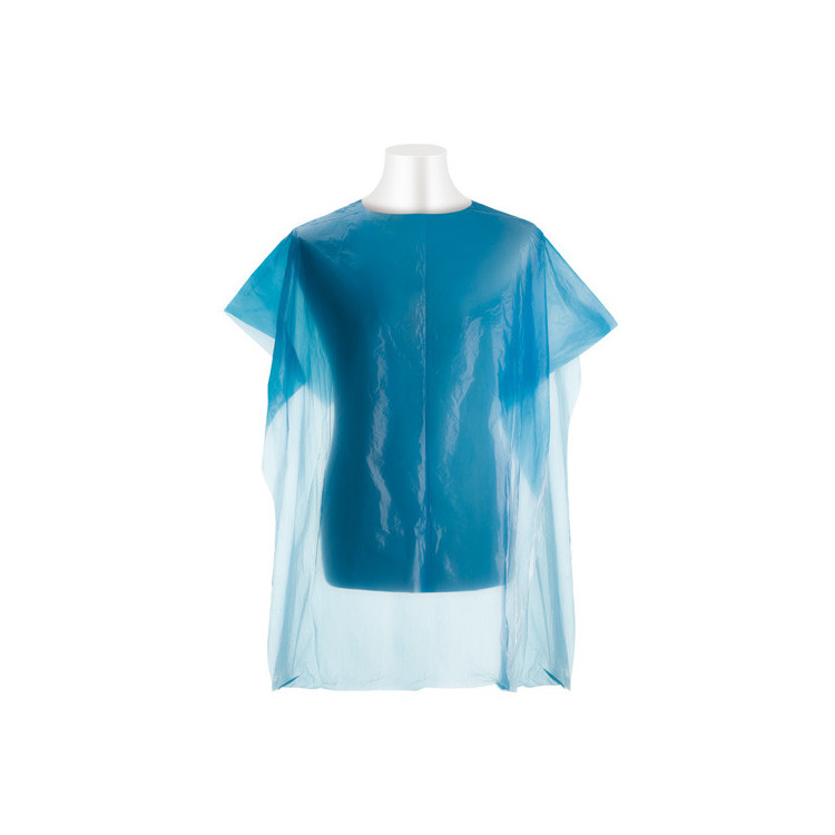 CAPA MONOUSO POLIETILENO 90X115CM TELLA BLUE