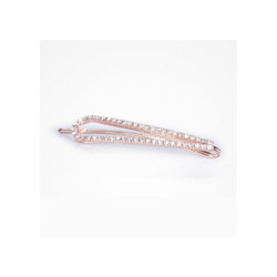 BIFULL HORQUILLAS DECORADAS DIAMONDS DROP COPPER