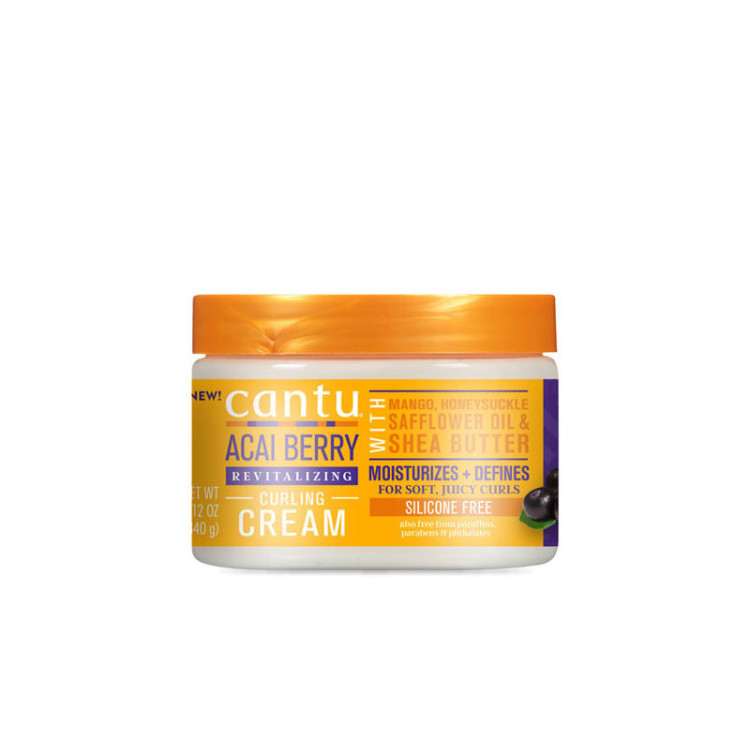 CANTU ACAI BERRY REVITALIZING CURLING CREAM 340G