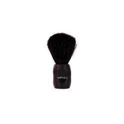 BROCHA AFEITAR MANGO PLÁSTICO PELO DE CABALLO NEGRO SHAVING BRUSH BIFULL